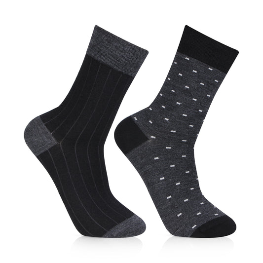 Premium Crew Length Woolen Socks For Men