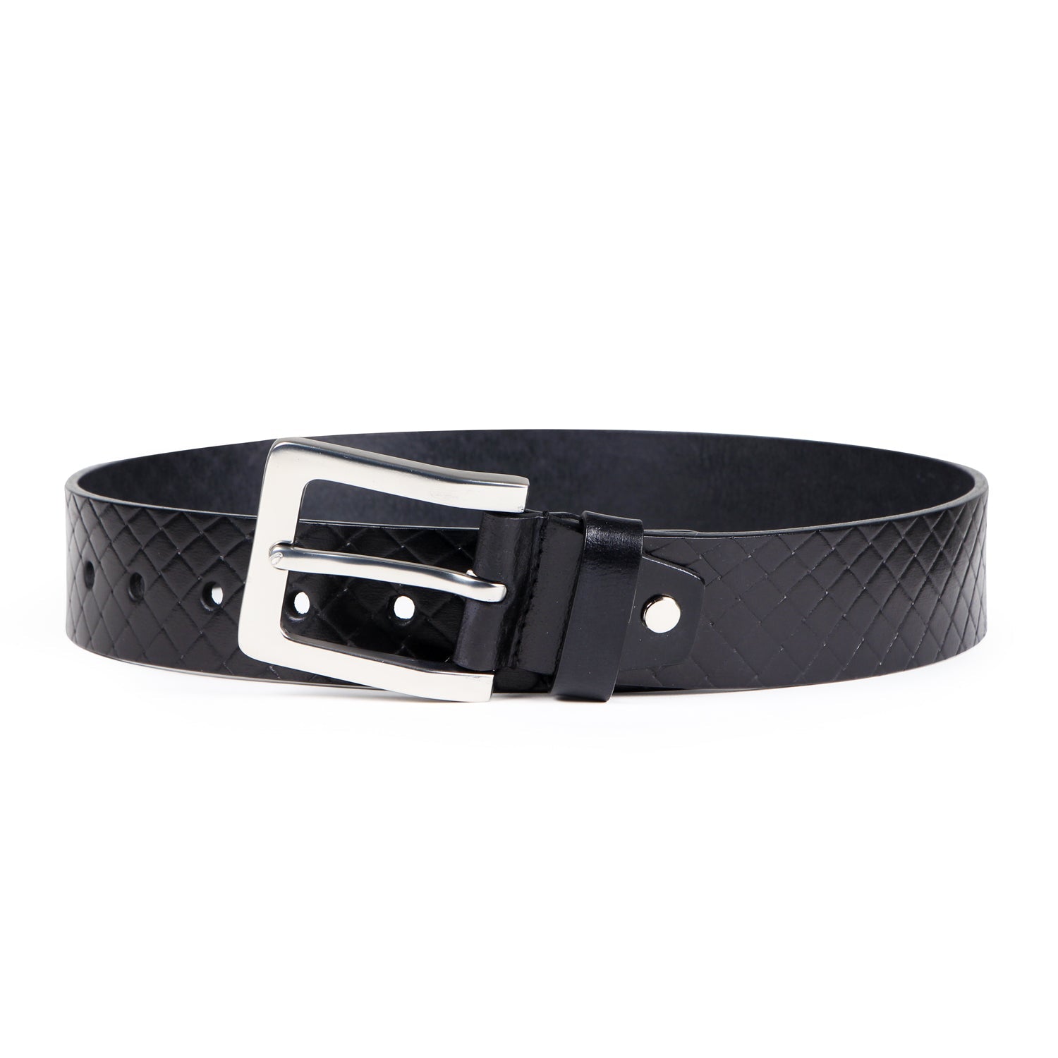Buy Men's Solid Leather Belt Online in India1