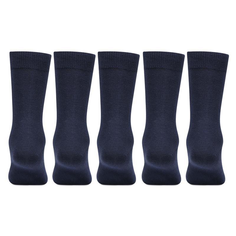 Navy color Cotton School Socks