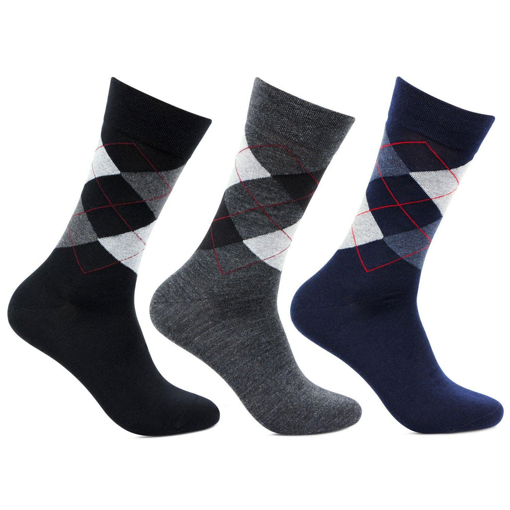 Men's Classic Argyle Multicolored Woolen socks