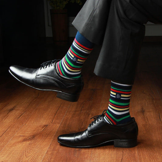 Mens Designer Signature Socks