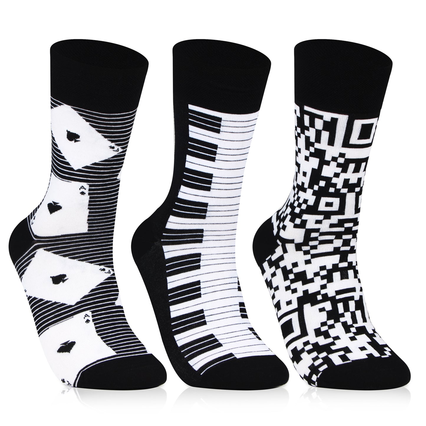 Side Display of formal socks