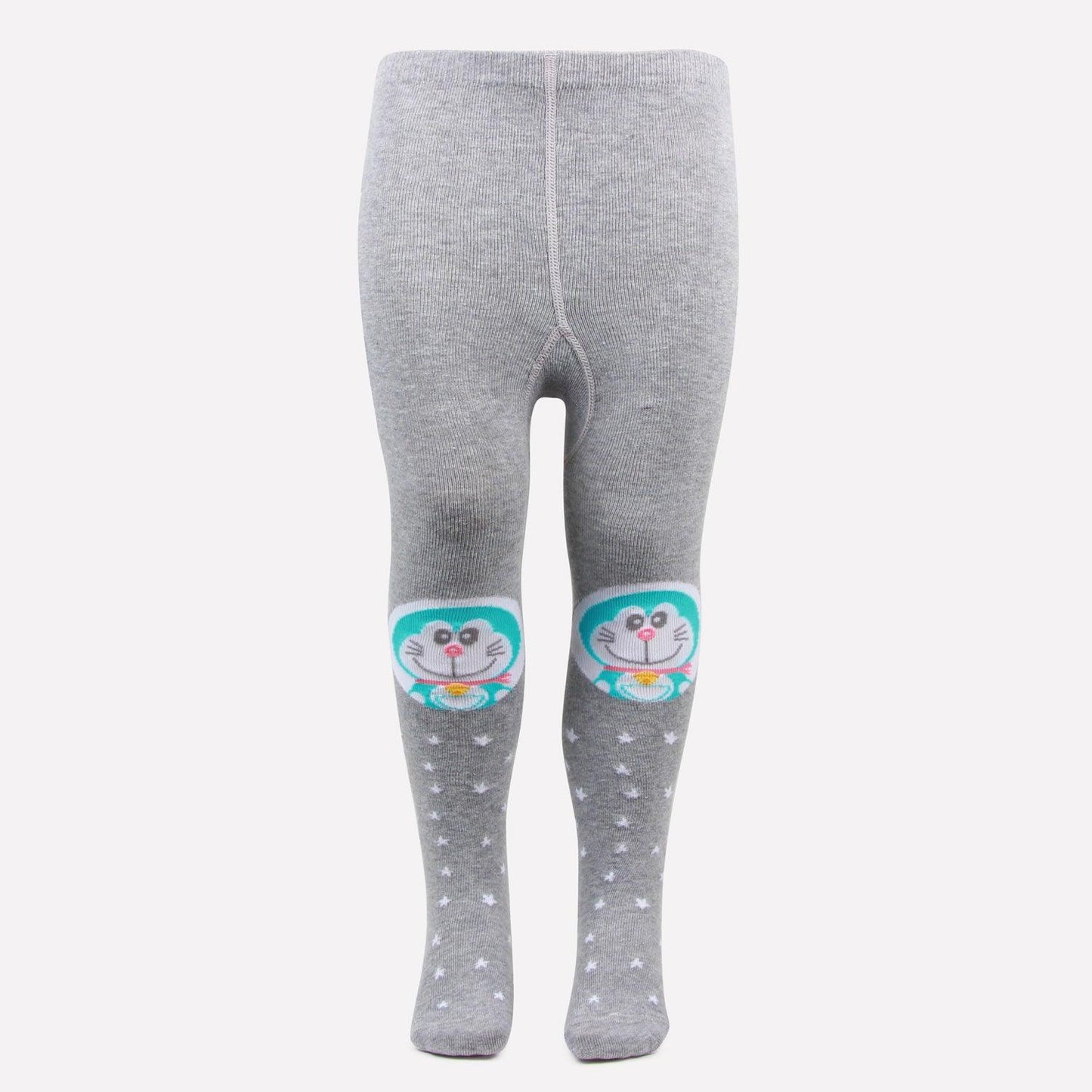 Doraemon Printed Knitted Tights For Baby Girls & Baby Boys