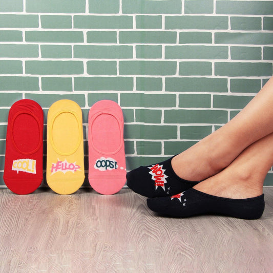 Fashion Cotton Loafer Socks