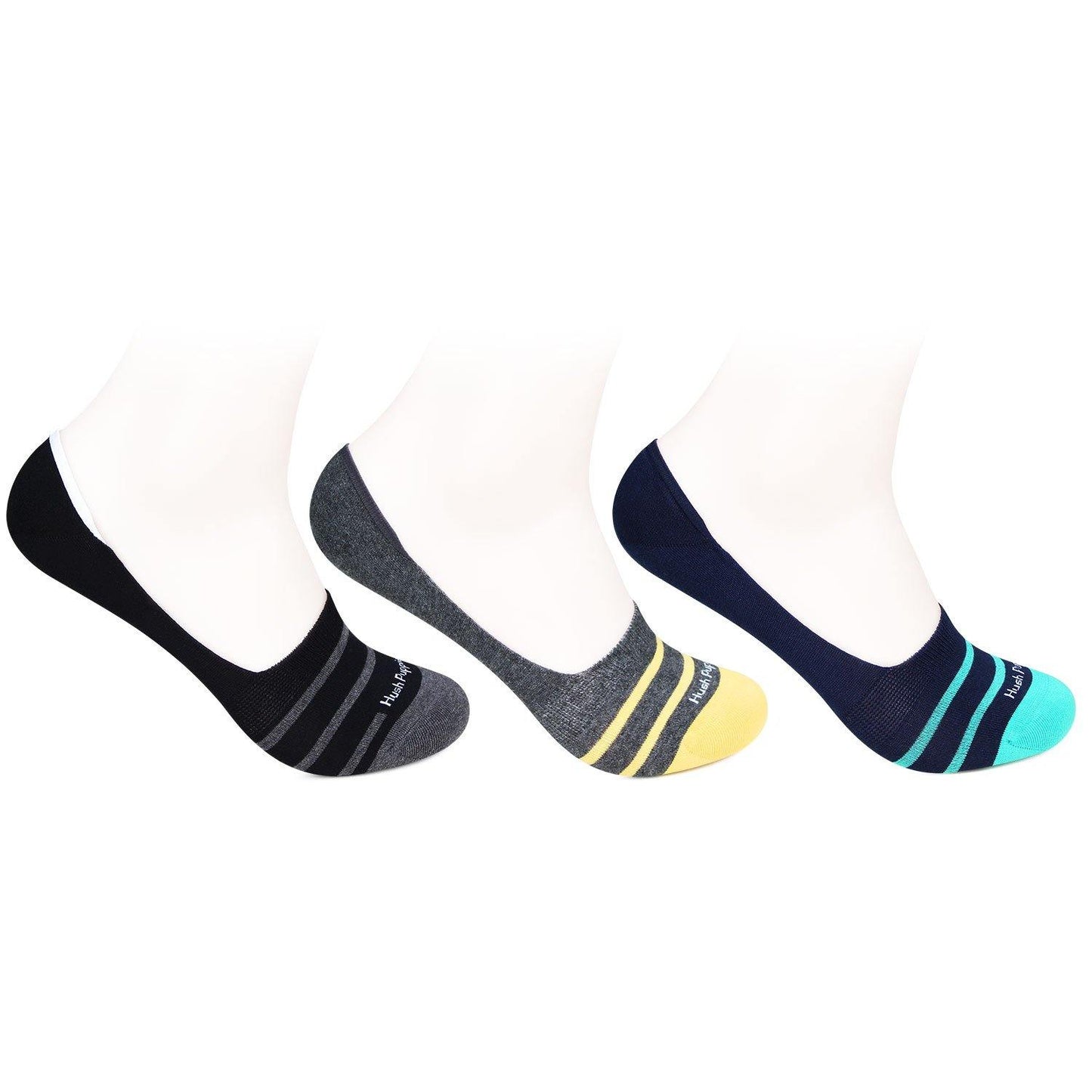 Hush Puppies Men's Multicolored Loafer Socks - Bonjour Group