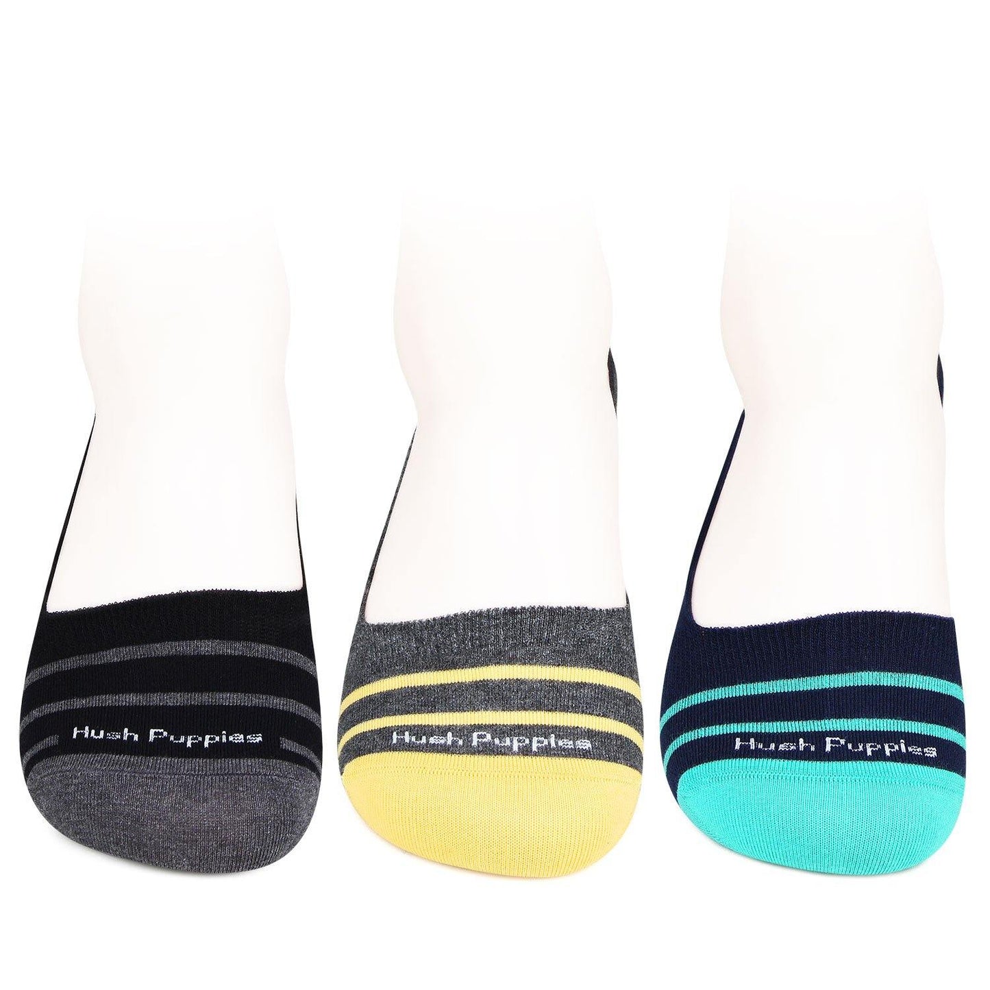 Hush Puppies Men's Multicolored Loafer Socks - Bonjour Group