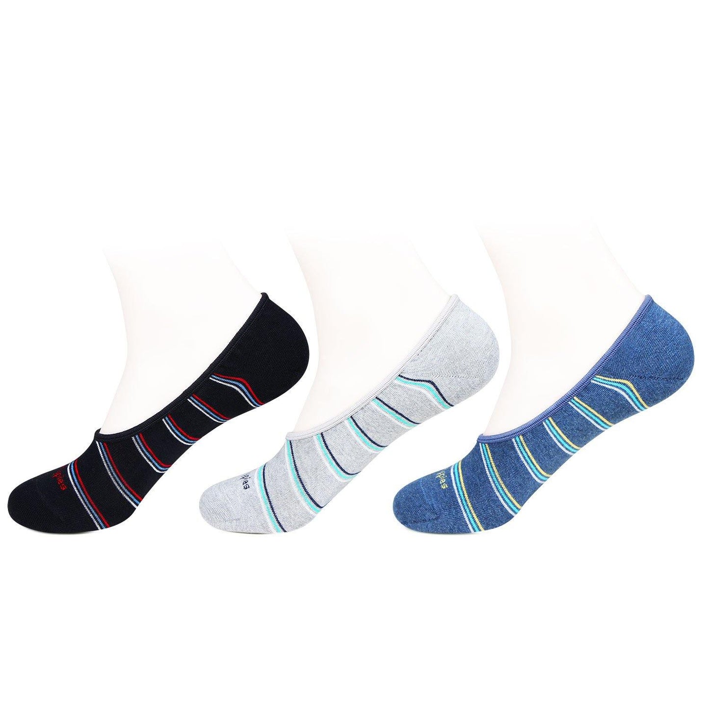Hush Puppies Men's Multicolored Loafer Socks - Bonjour Group