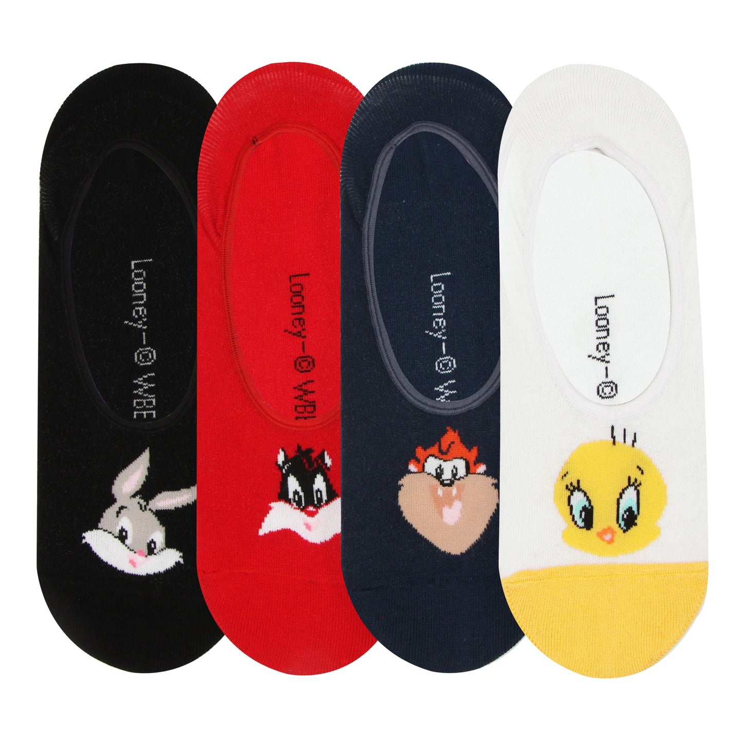 Looney Tunes Unisex Cotton Loafer Socks