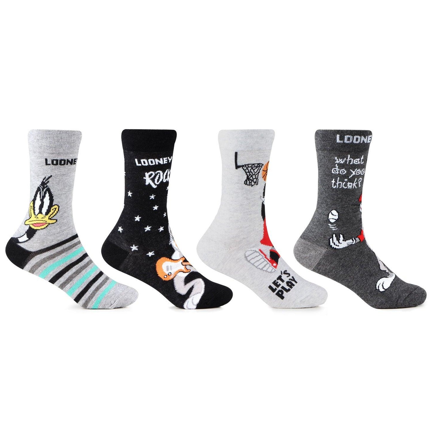 Looney Tunes Fashion Socks For Kids