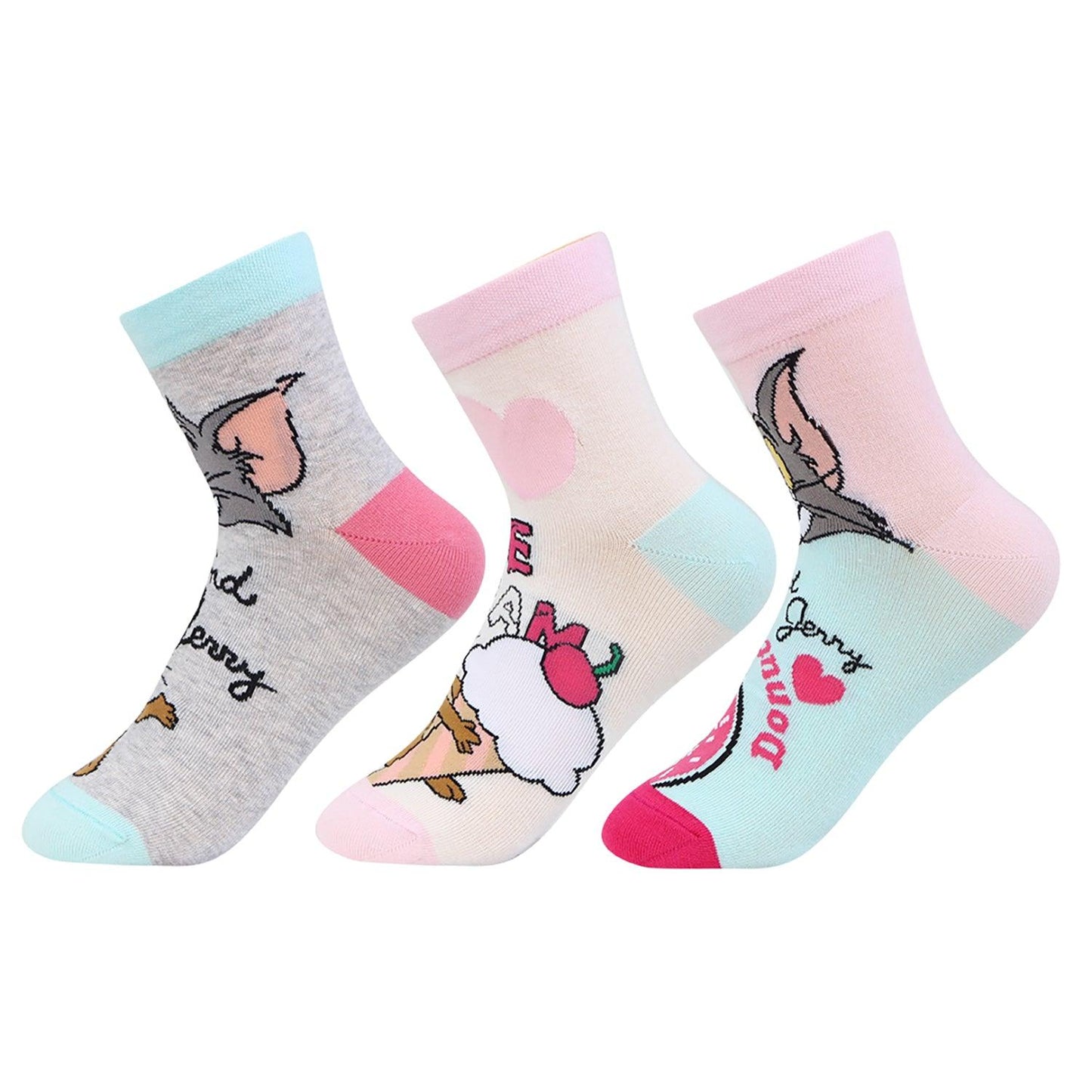 Tom & Jerry Cartoon Socks for Women