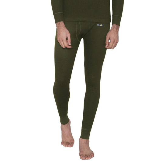 Bontact Men's Plain Thermal Bottom - Olive
