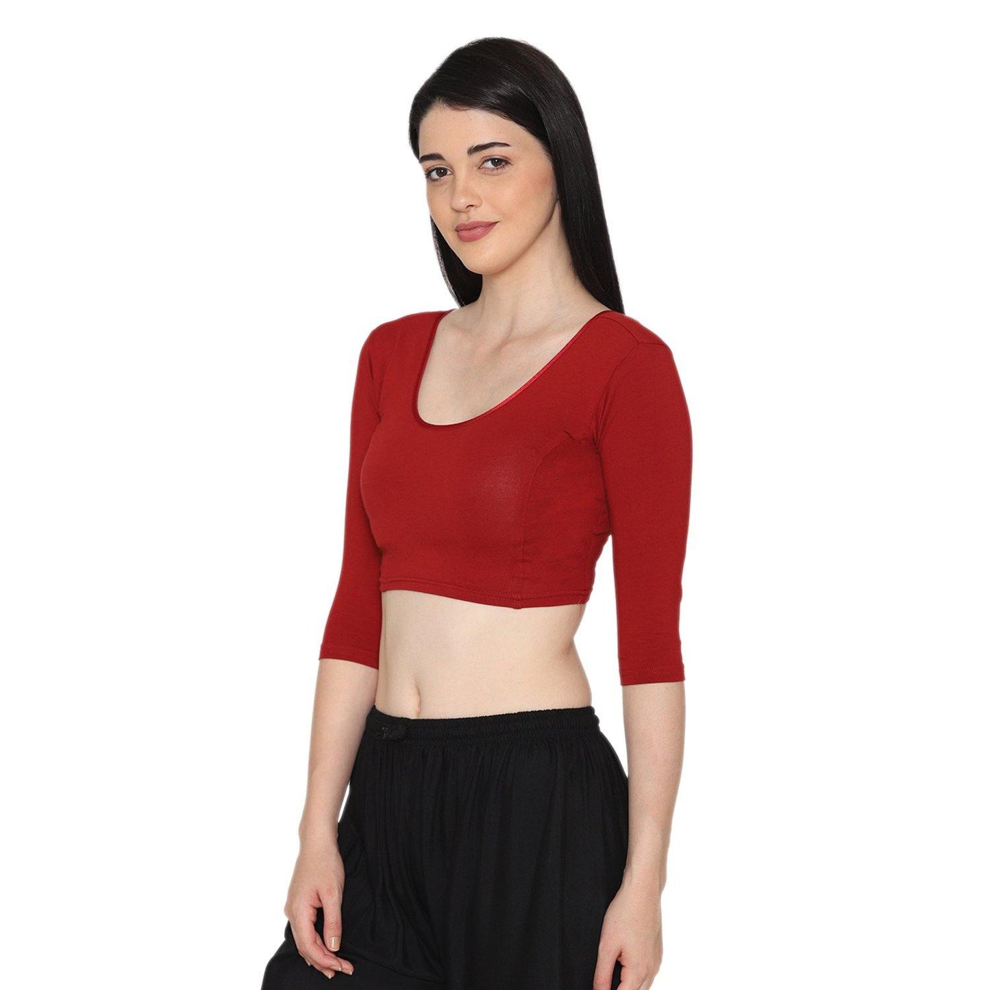 Half Sleeves Blouse For Women