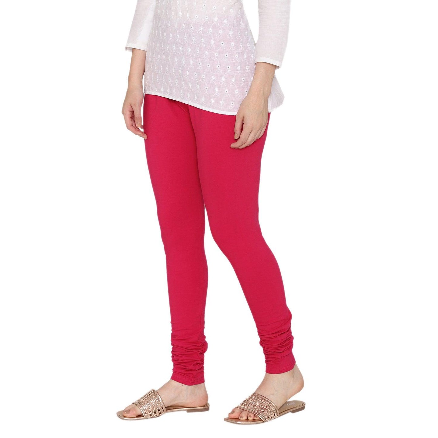 Ladies Cotton Stretchable Churidar Legging