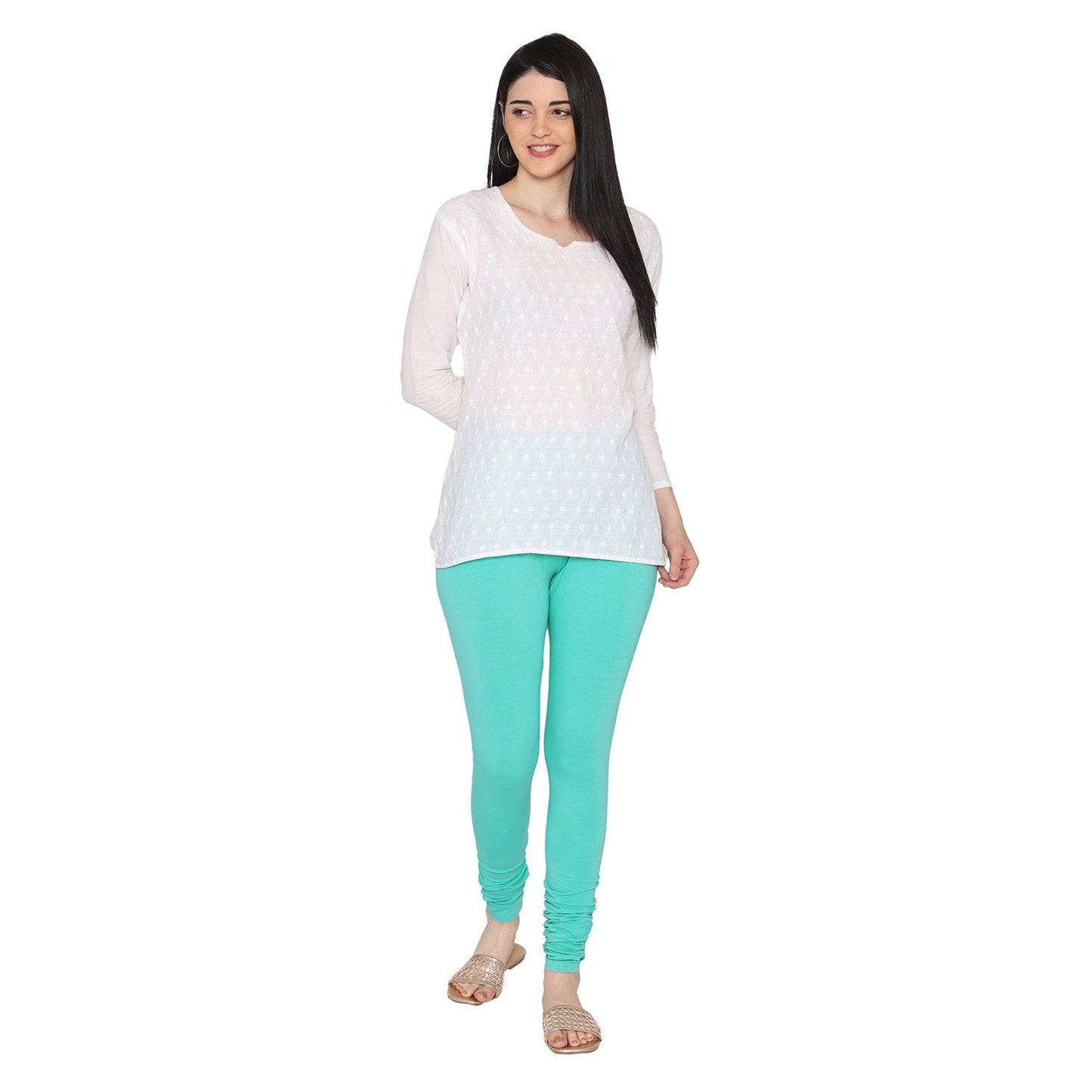 Cotton Churidaar Leggings