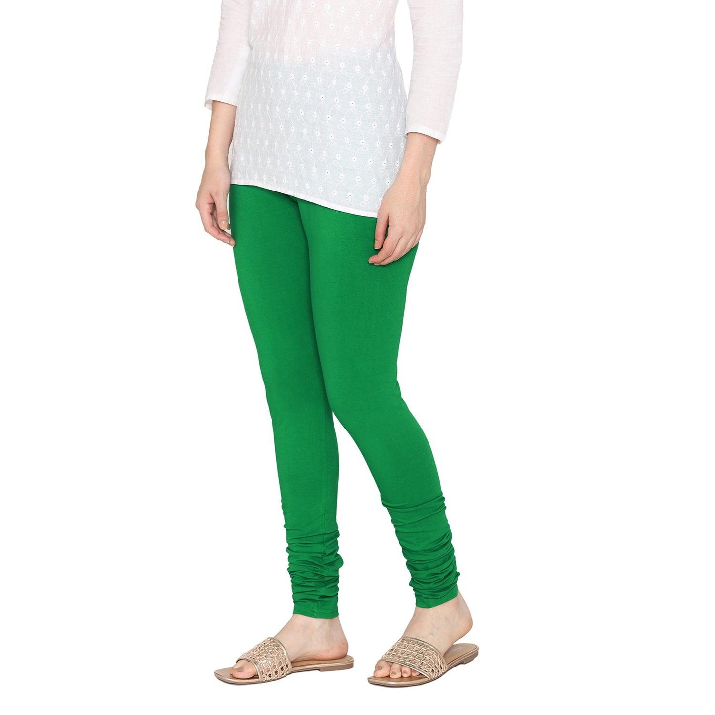 Women's Cotton Stretchable Churidar Legging