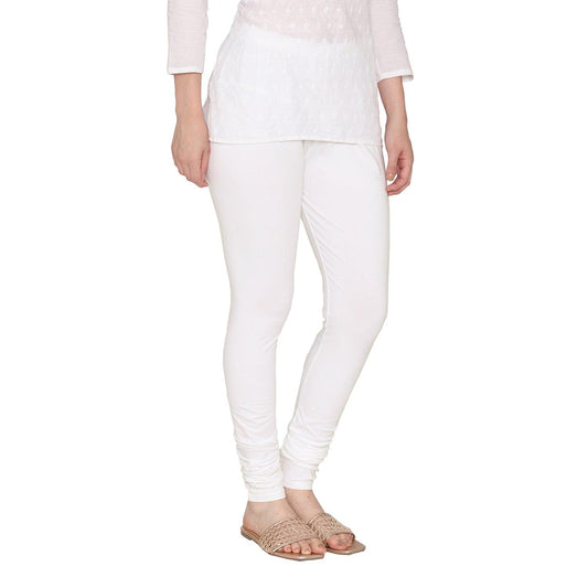 Plain White Legging For Women