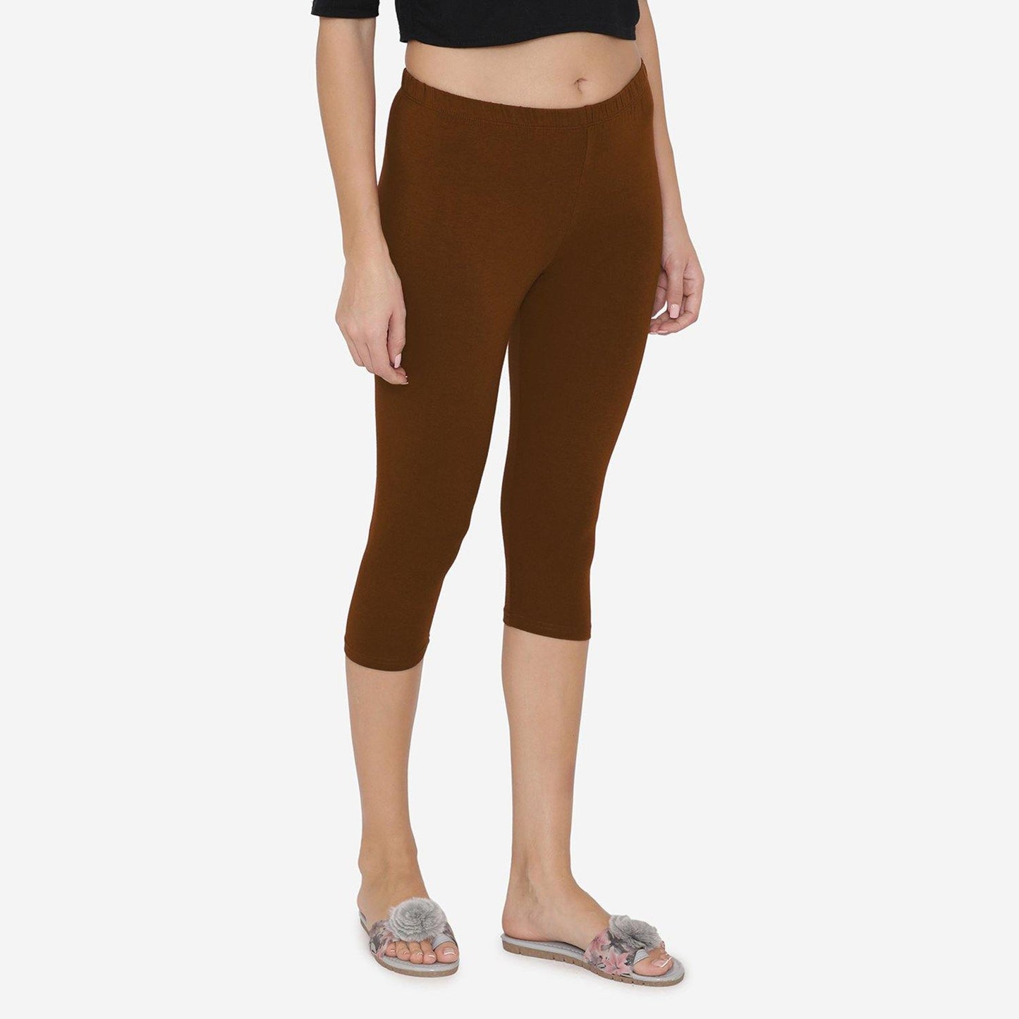 Women Capri Legging In Cotton