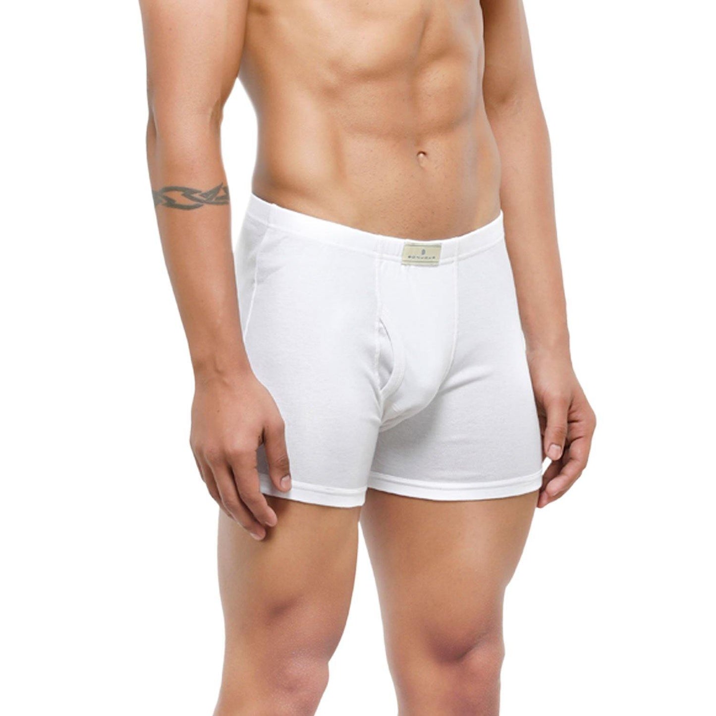 Men's Mid-Rise Classic Cotton Trunks - Pack of 2 - Bonjour Group