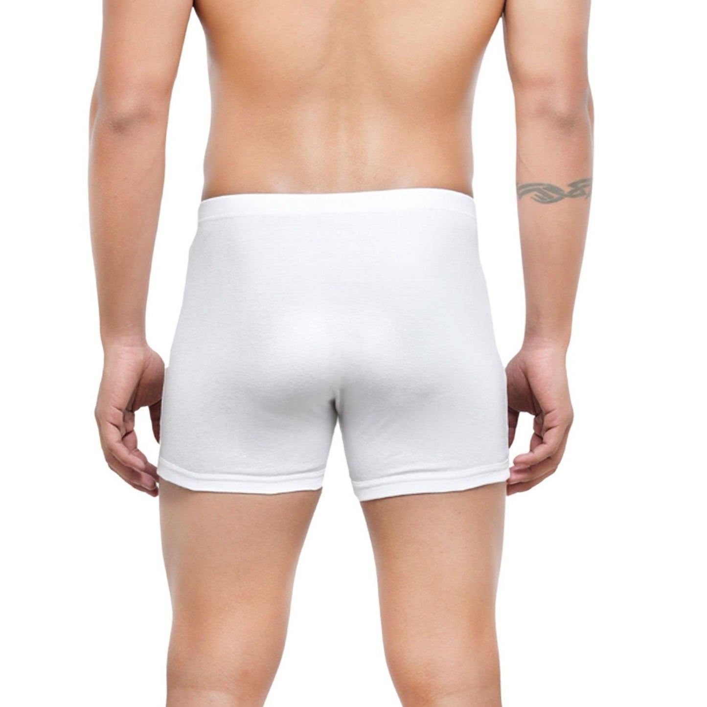 Men's Mid-Rise Classic Cotton Trunks - Pack of 2 - Bonjour Group
