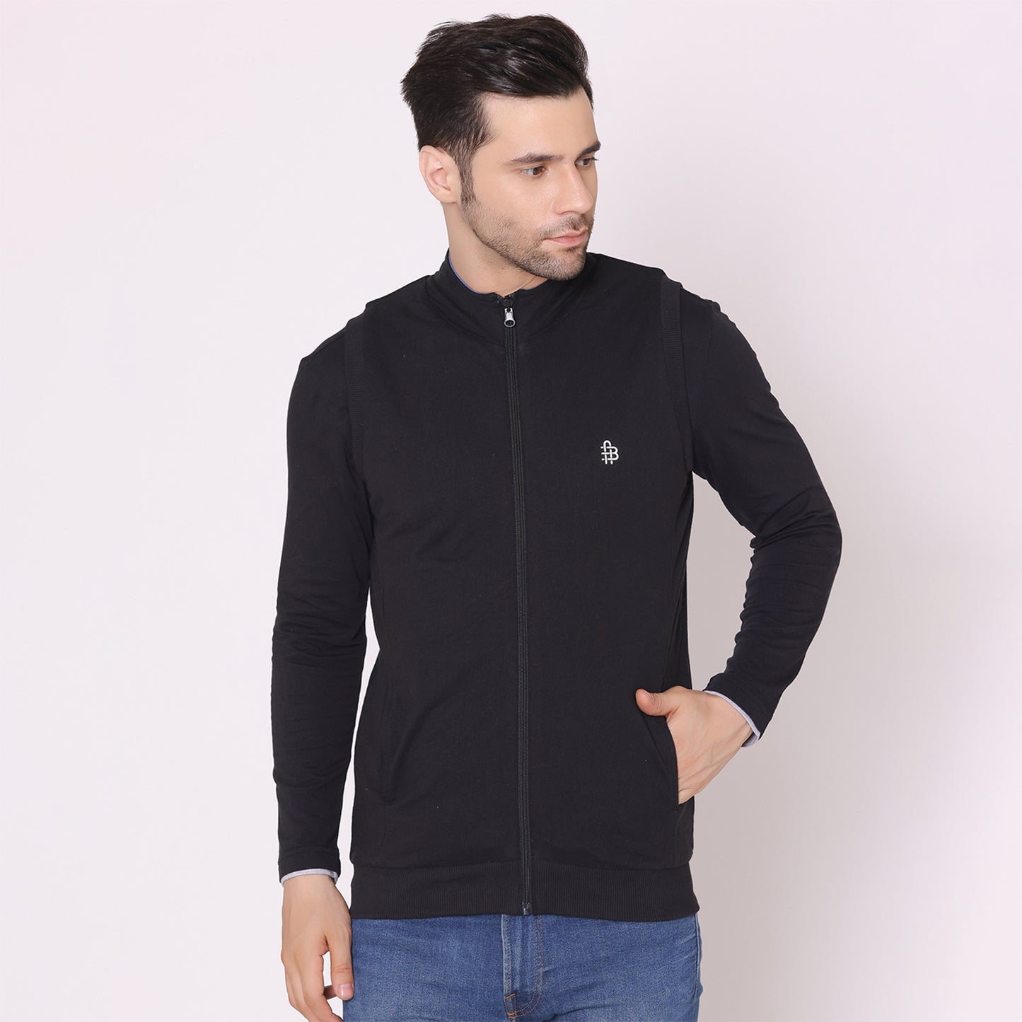 Men's Sleeveless Reversible Jacket