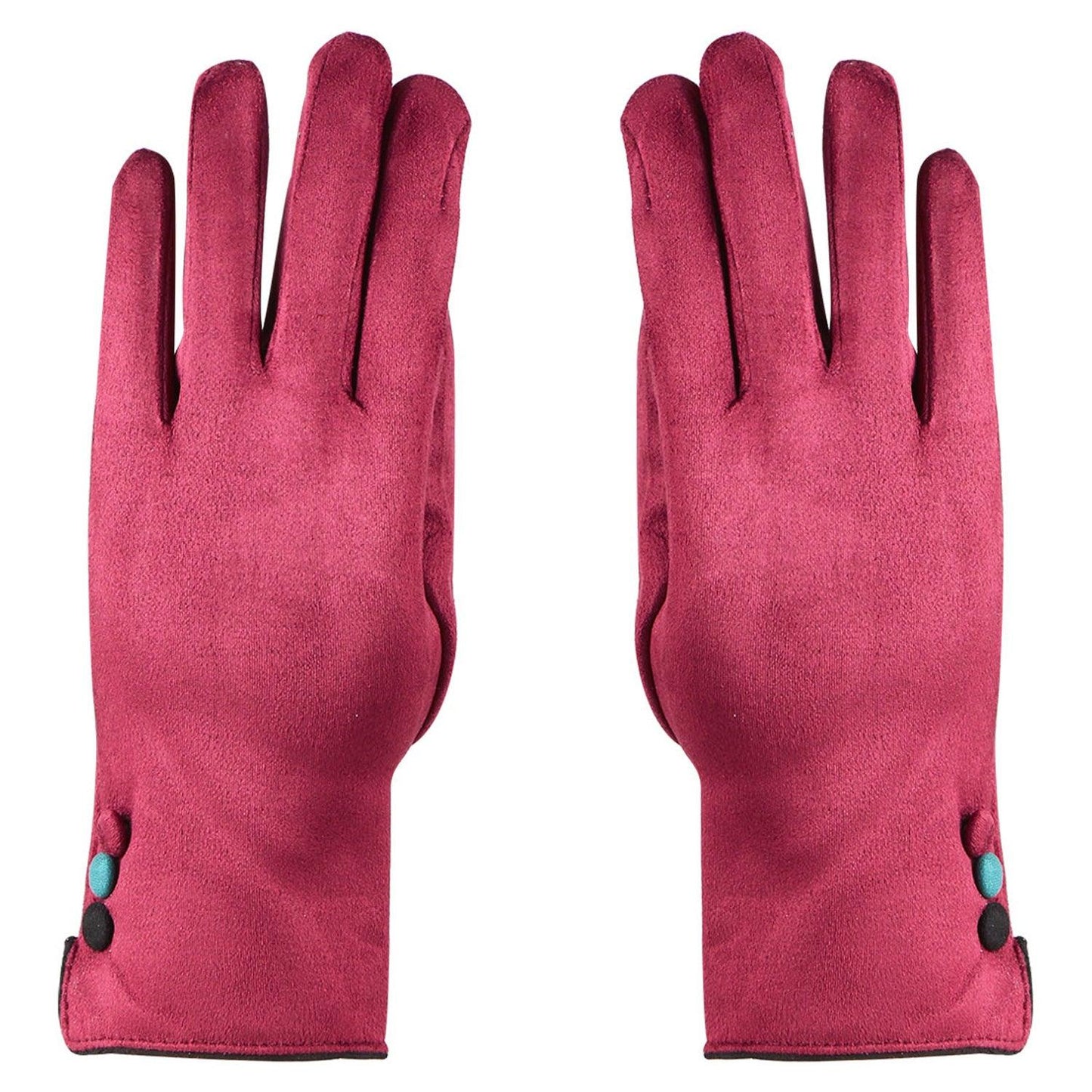 Winter Gloves For Women - Maroon