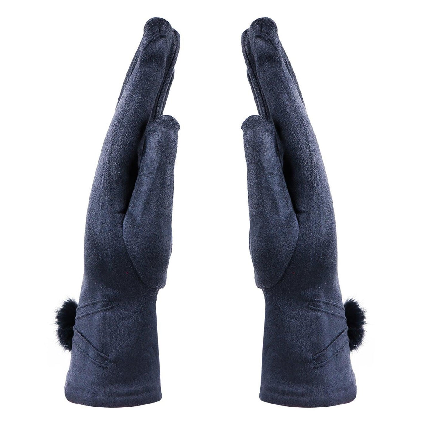 Pom Pom Gloves For Women