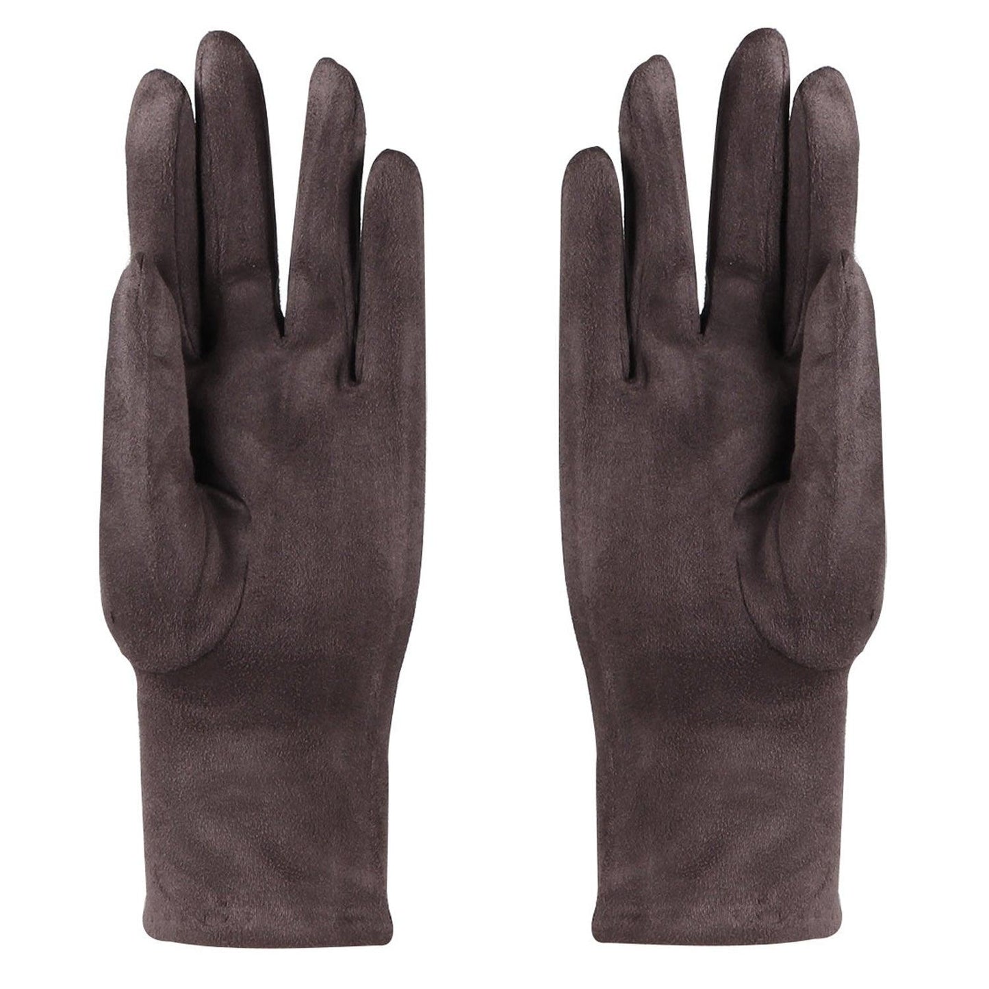 Ladies Winter Gloves With Pom Poms