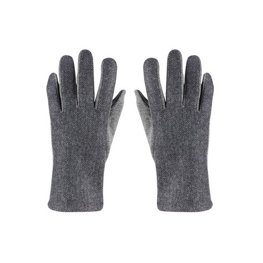 Men Designer gloves- Dk.Grey