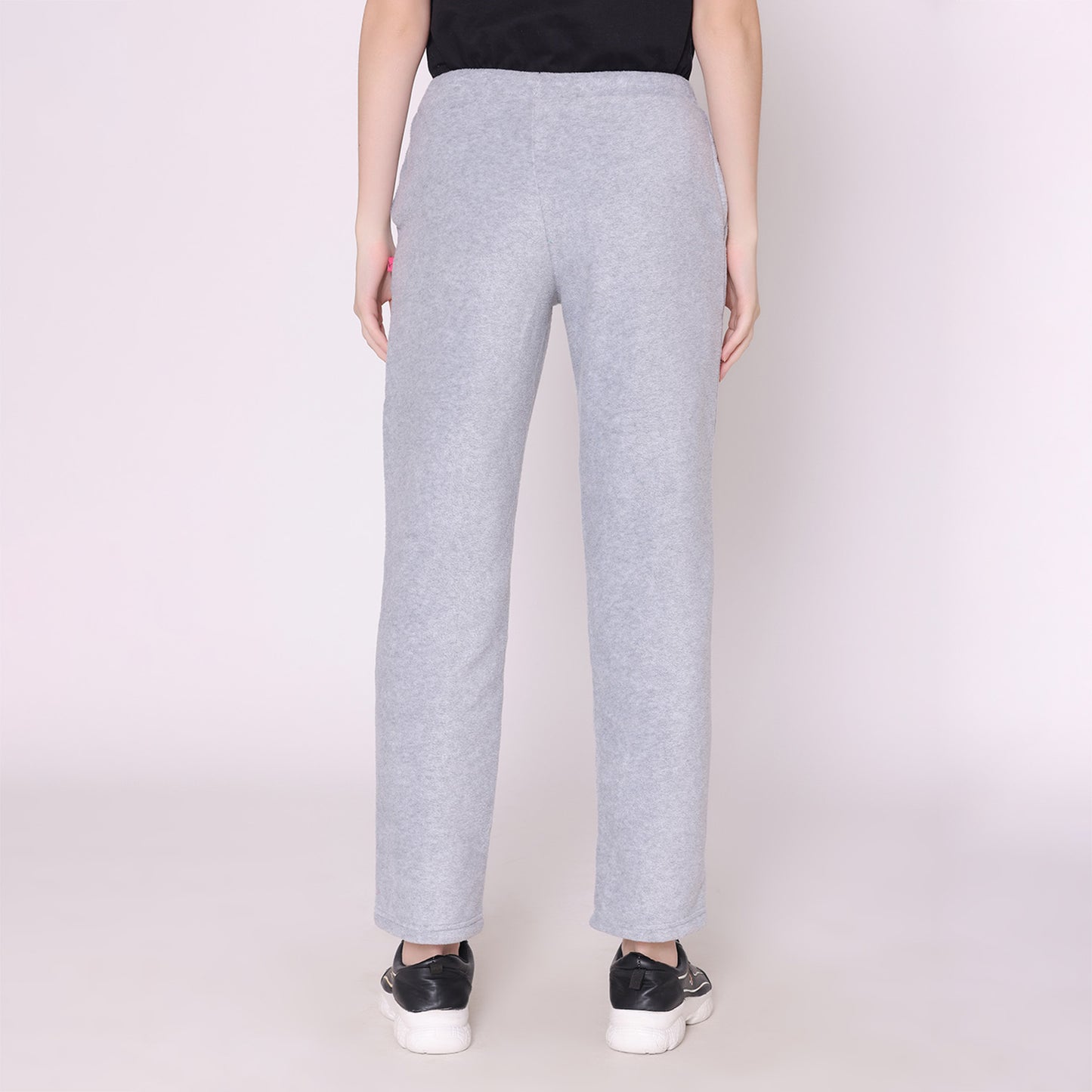 Fleece Lower Track Pants For Ladies