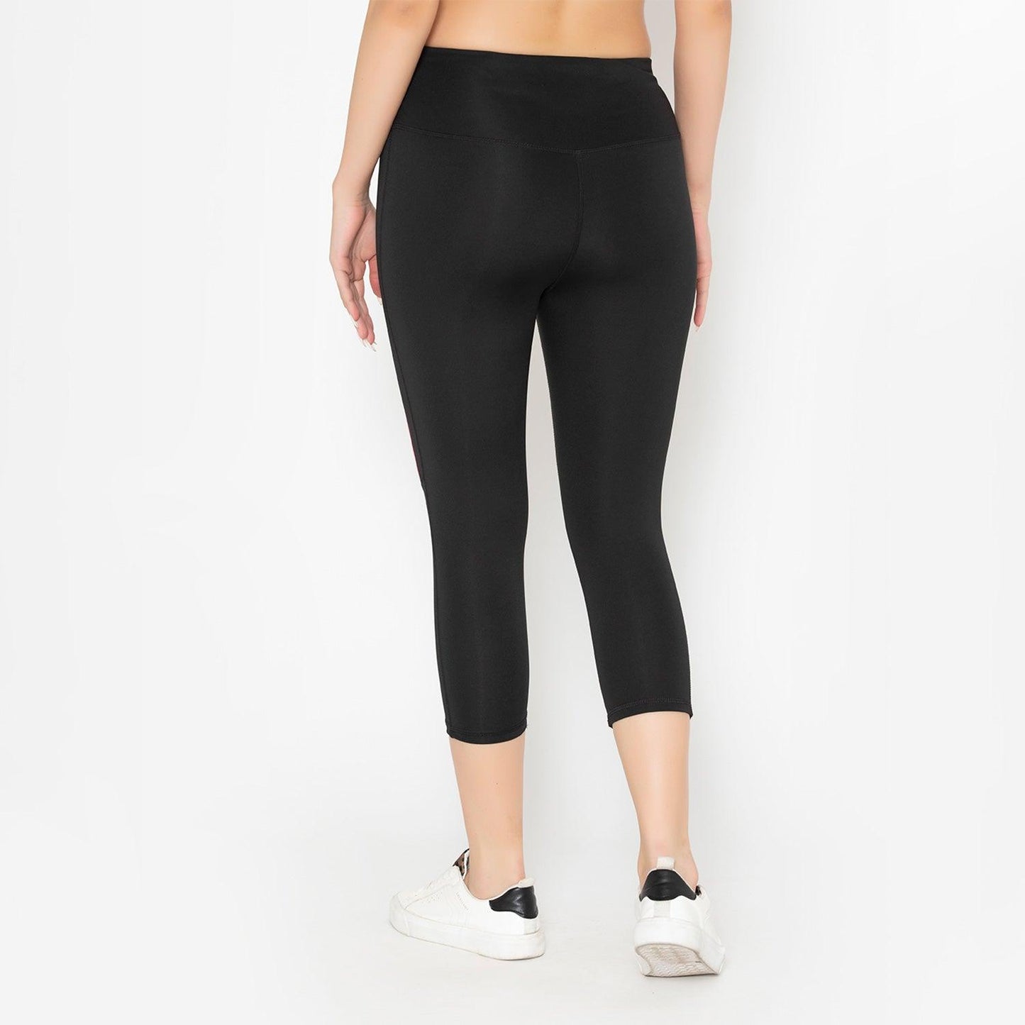 Black Gym Capri For Ladies