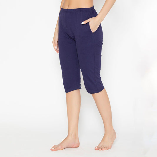 Ladies Plain Capri