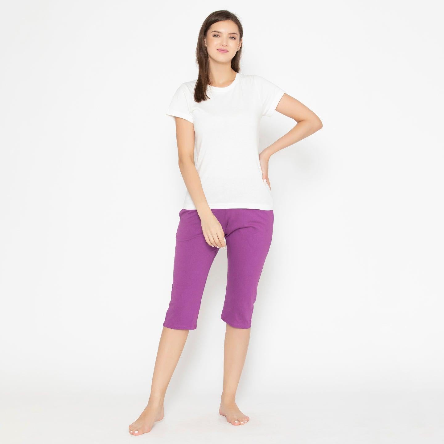 Ladies Cotton Capri