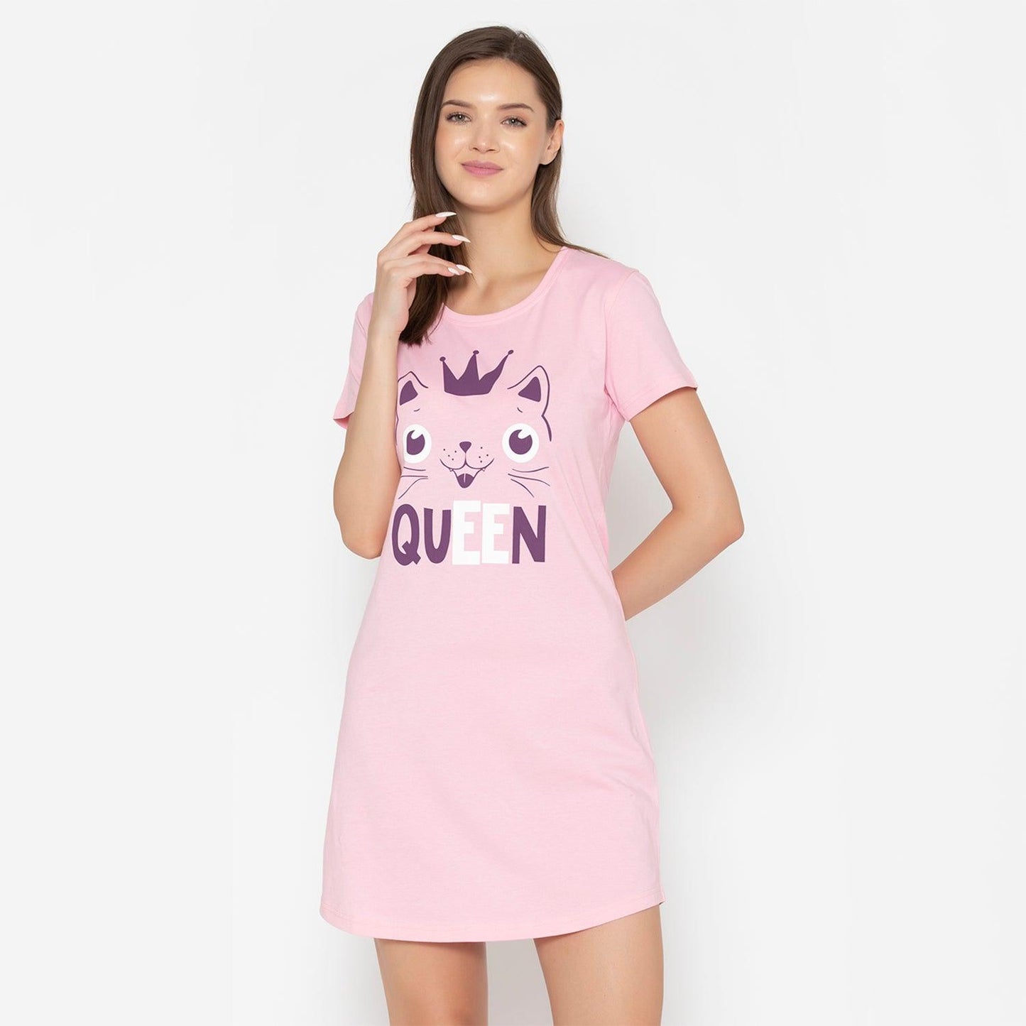 Ladies Cotton Sleep shirt