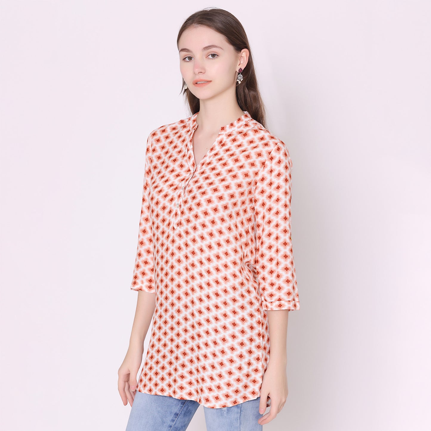 Workwear Short Kurti For Ladies