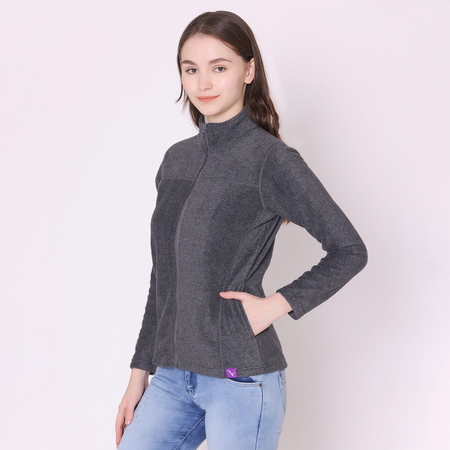 Women's Polar Jacket - Anthra