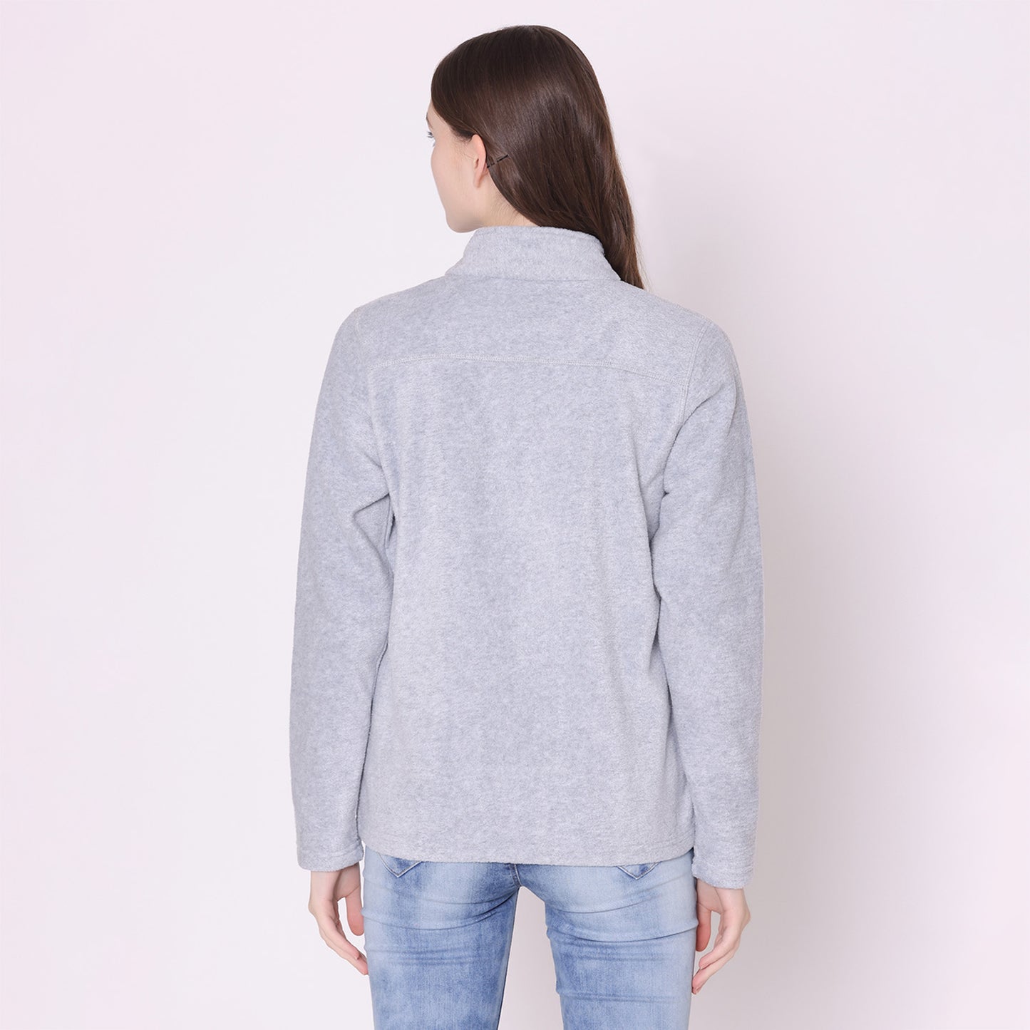 Women's Polar Jacket - Light Grey