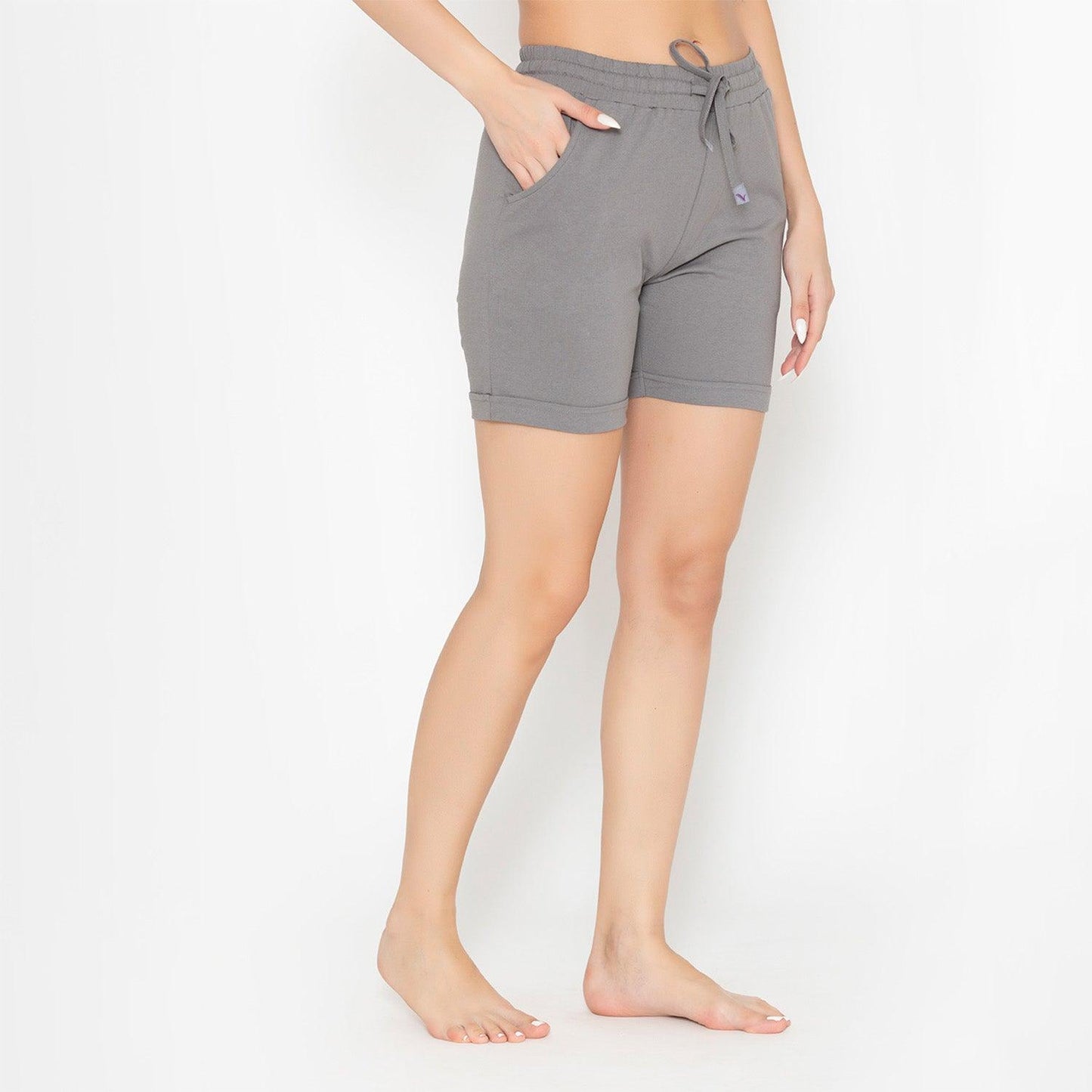 Plain Shorts For Ladies