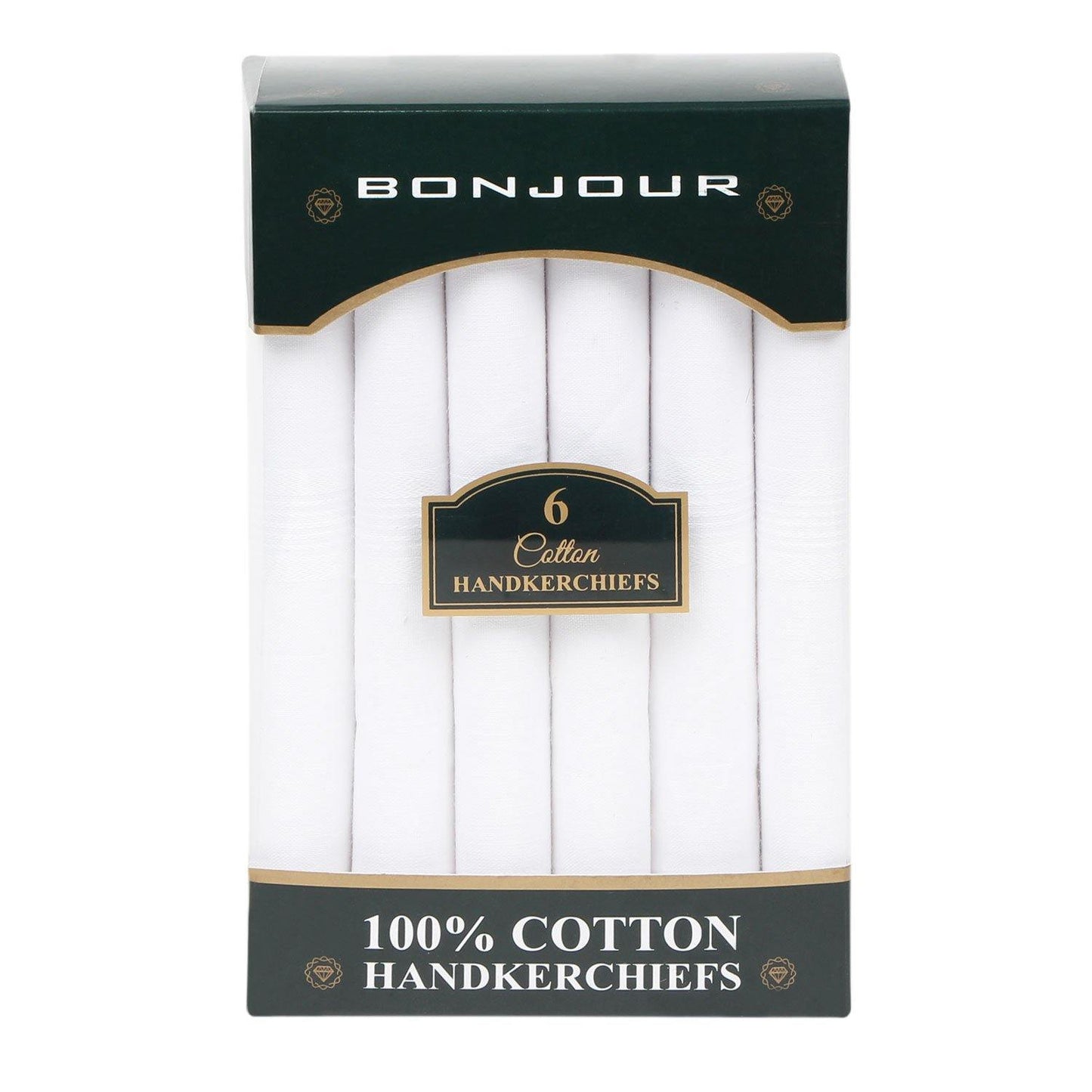 Mens Formal Cotton Handkerchief - Bonjour Group