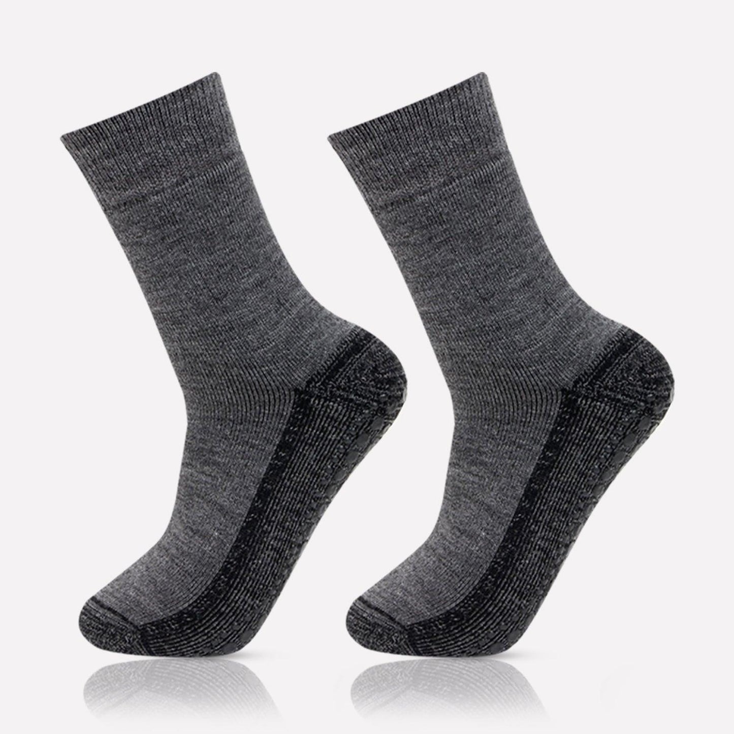 Men's Woolen Anti-Skid (Gripper) Indoor Socks