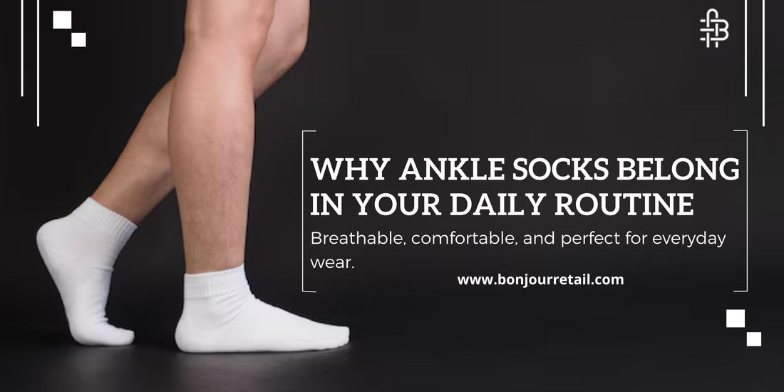 The Benefits of Wearing Ankle Socks Daily