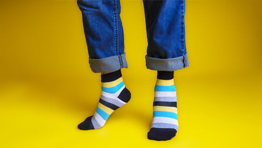 Beyond Black And Brown: Exploring Bold And Colourful Dress Sock Trends