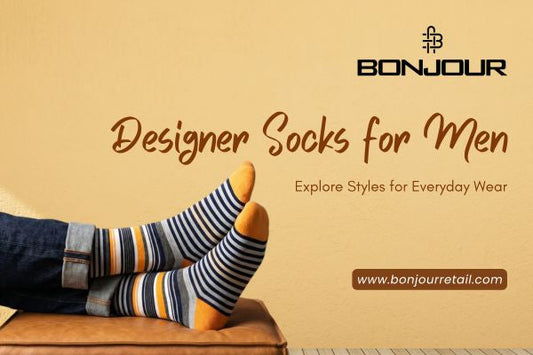 Designer Socks for Men Explained: Styles, Fabrics & Uses