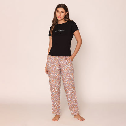 Women Printed Lower With Drawstring