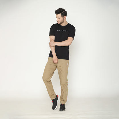 Men's Woven Solid Lower - Khaki