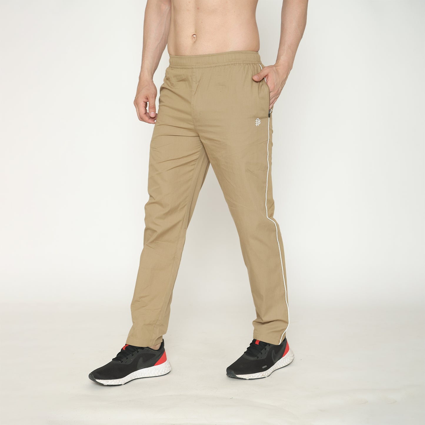 Men's Woven Solid Lower - Khaki