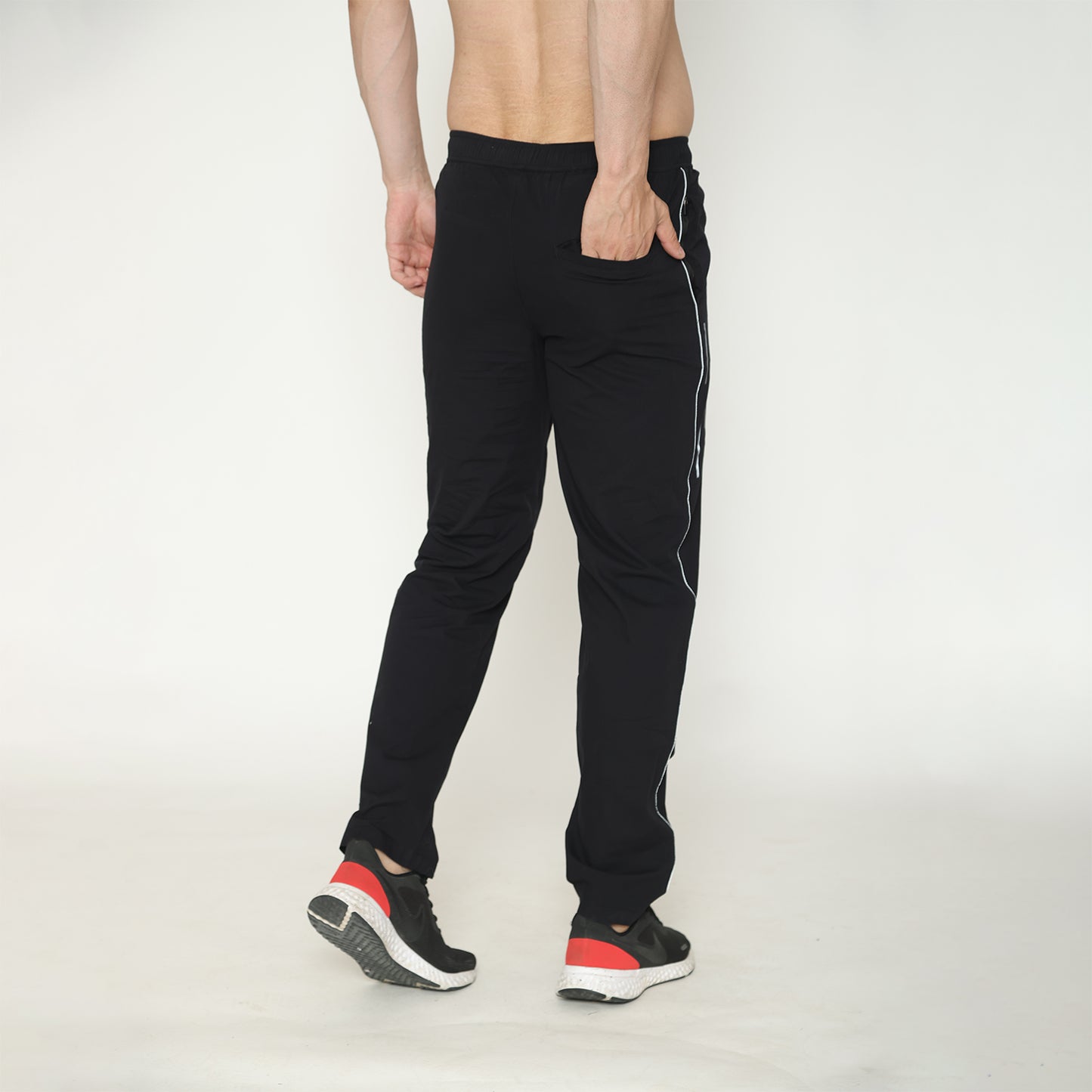 Men's Woven Solid Lower - Black