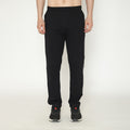 Men's Solid Track Pants - Black