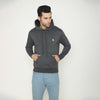 Men's Solid Hoodie Sweatshirt -  Anthara Mill