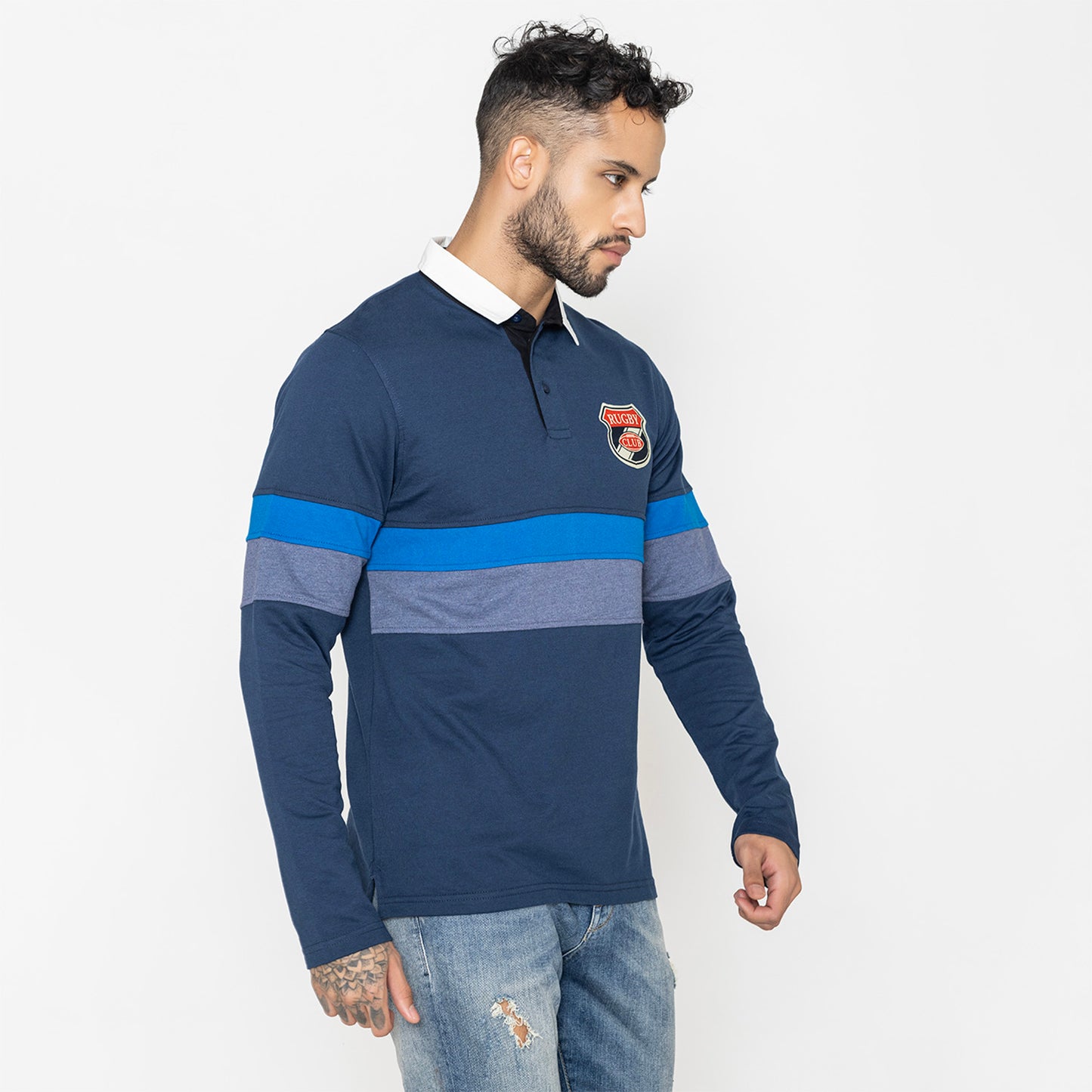 Men's Polo Tee - Navy
