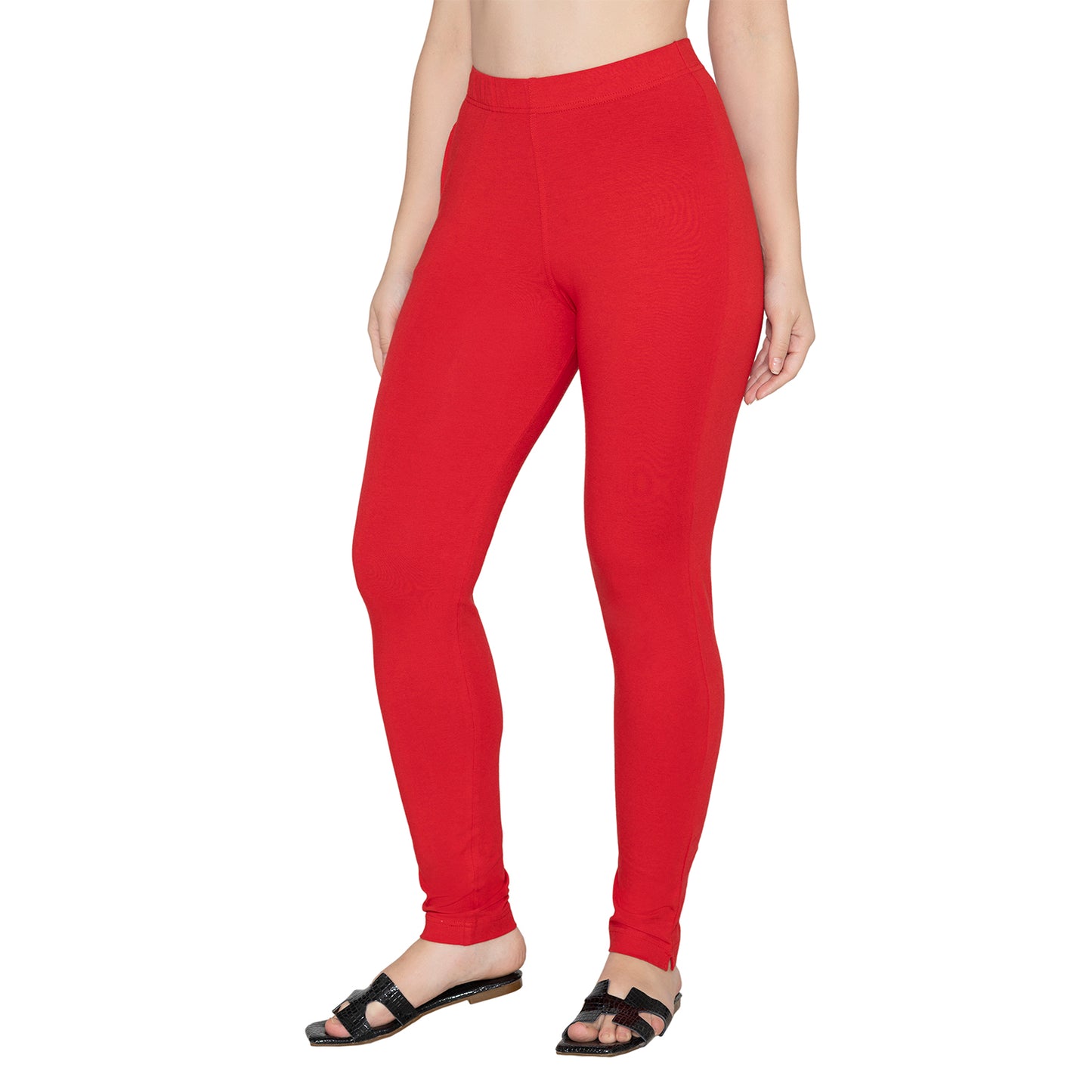 Women Soft Cotton Kurti Pant - True Red
